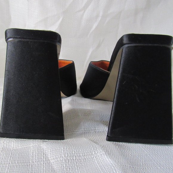 Black Mules, Women's Size 10 - Picture 3 of 4